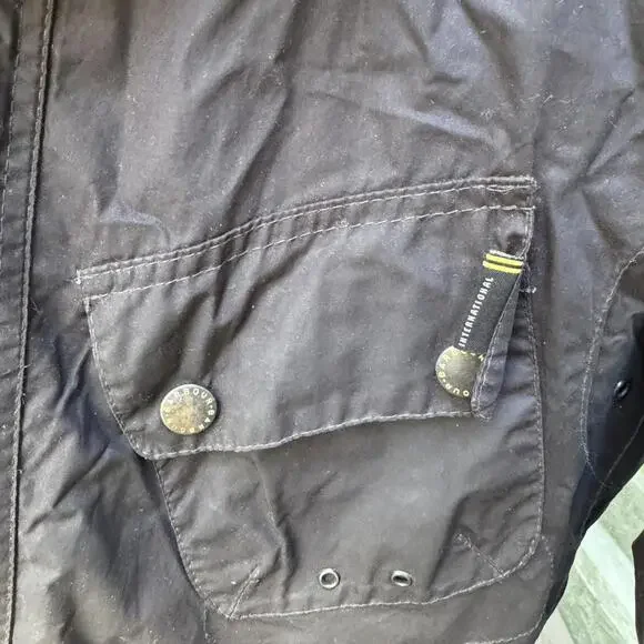 Barbour Men’s Black and Navy Jacket - Picture 4 of 8